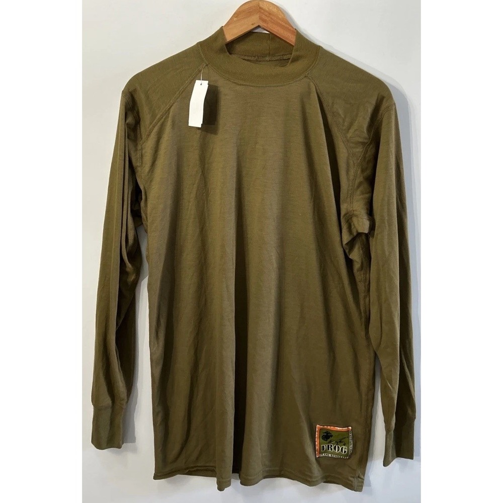NWT XGO FROG USMC Military Flame Resistant Base FR Long Sleeve Shirt Small